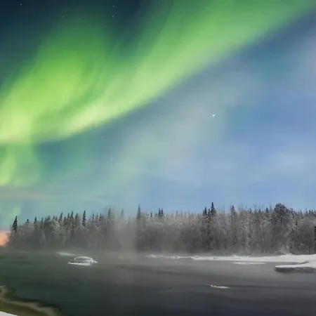 Private Lakefront Log In Lapland With Sauna Villa *