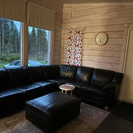 Private Lakefront Log In Lapland With Sauna