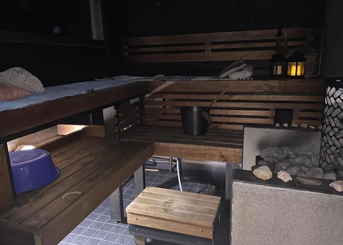 Private Lakefront Log In Lapland With Sauna