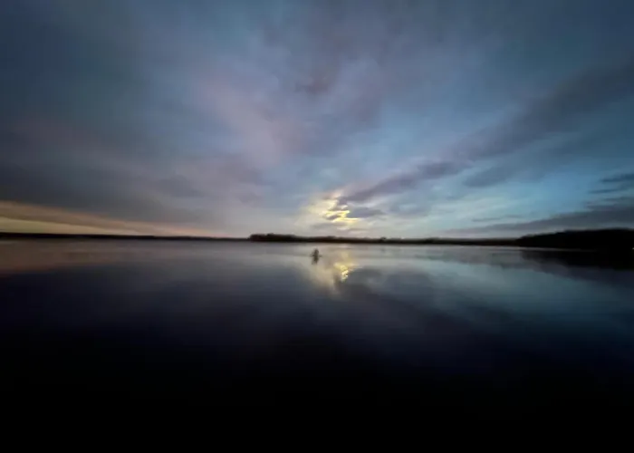 Private Lakefront Log In Lapland With Sauna Villa